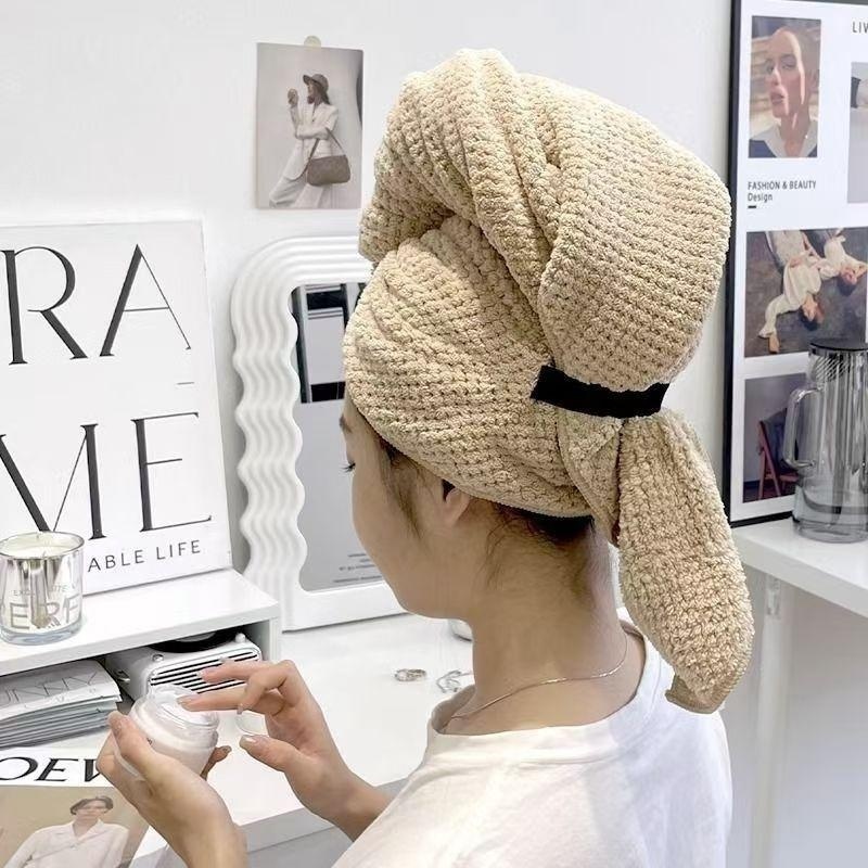 Long Hair Dry Hair Cap Super L - Hair Band Elastic ulasan dan harga