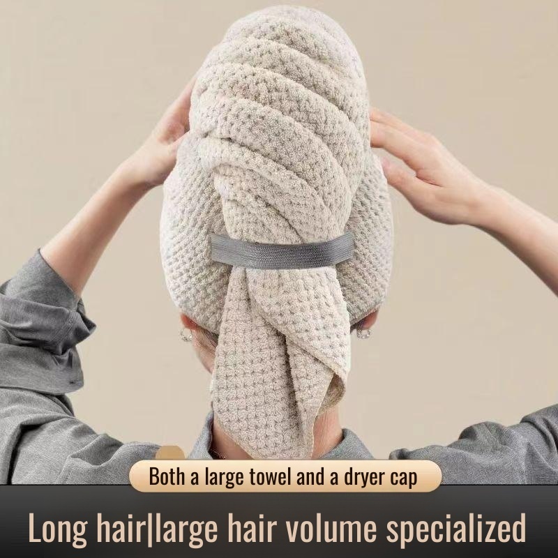 Long Hair Dry Hair Cap Super L - Hair Band Elastic ulasan dan harga