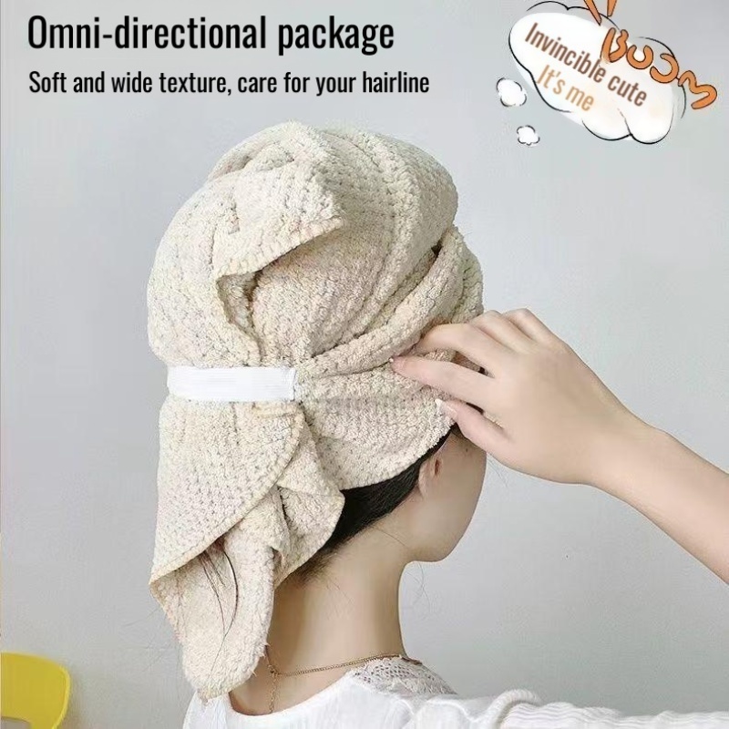 Long Hair Dry Hair Cap Super L - Hair Band Elastic ulasan dan harga