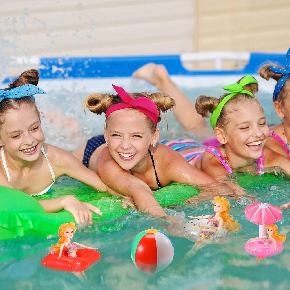 6 Pcs Doll Pool Floaties Set f - Women Accessories Images ulasan dan harga