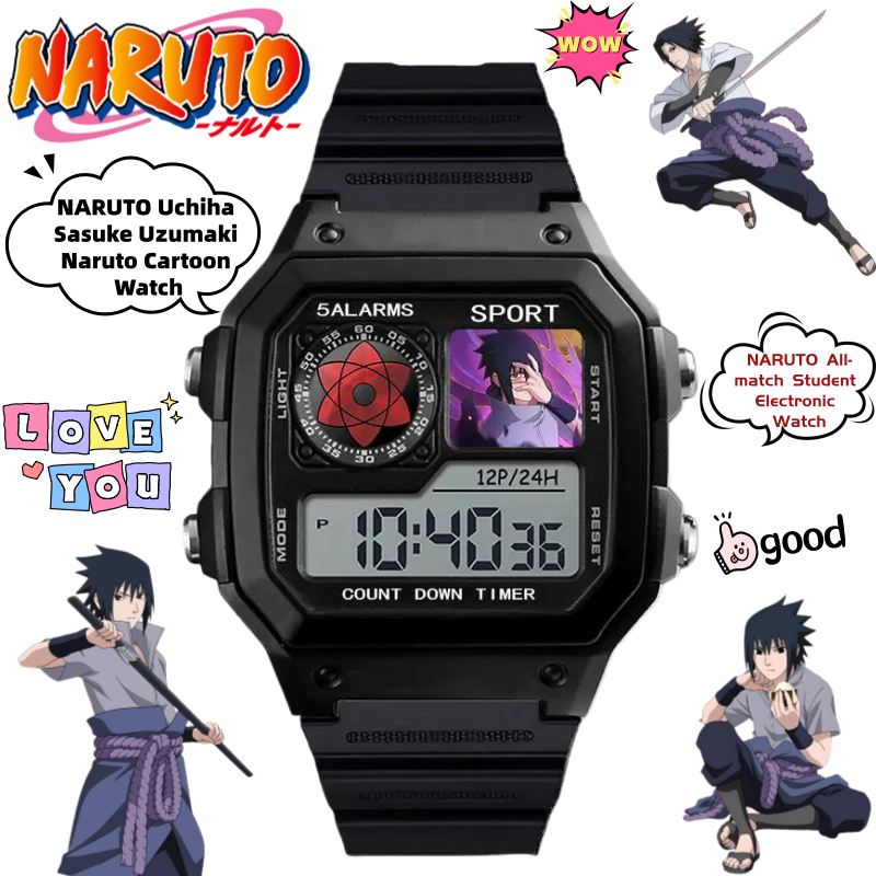 Naruto Watch Sasuke Obito Uchi - Women Electronic Accessories ulasan dan harga