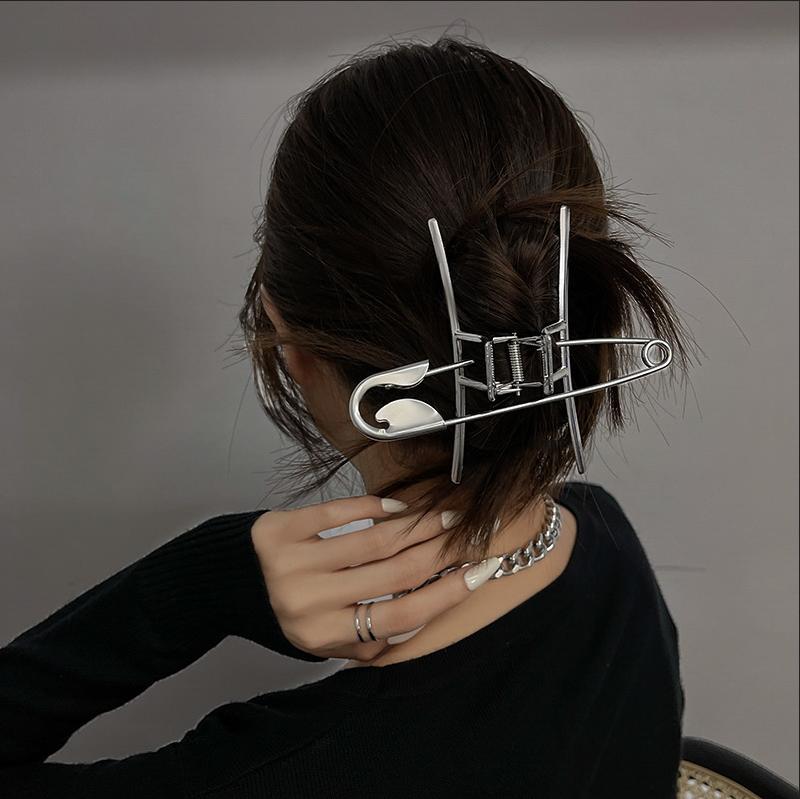 Metal Hair Clips Large Claw Cl - Women'S Y2K Accessories ulasan dan harga