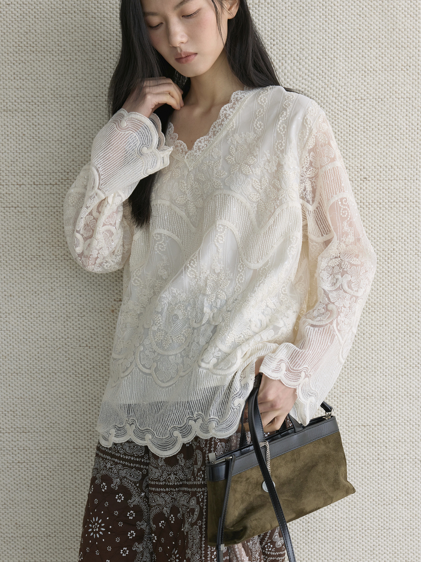 Early spring new style French  - Layered Necklace Set ulasan dan harga