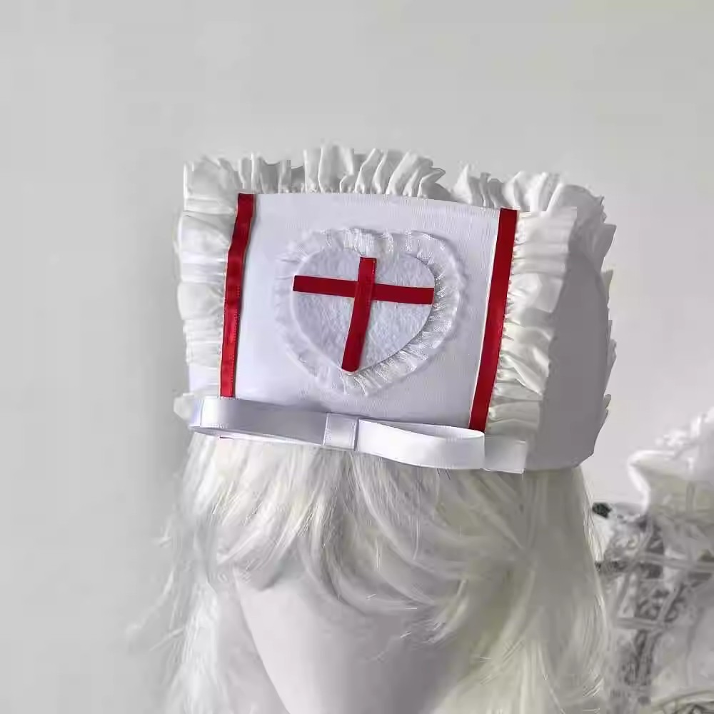 Cosplay nurse cap hat Accessor - Women'S Y2K Accessories ulasan dan harga