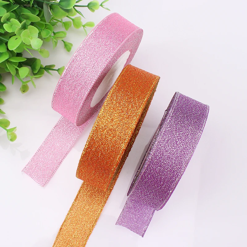 25yards 25MM Glitter Onion Rib - Women Accessories Gift Box ulasan dan harga