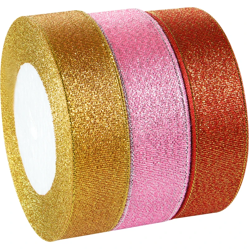 25yards 25MM Glitter Onion Rib - Women Accessories Gift Box ulasan dan harga