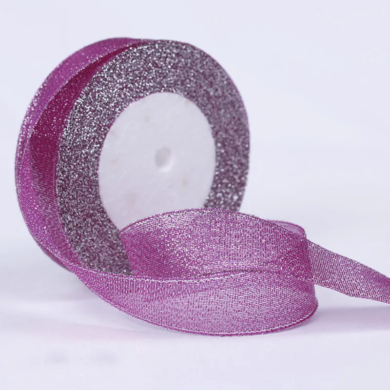 25yards 25MM Glitter Onion Rib - Women Accessories Gift Box ulasan dan harga