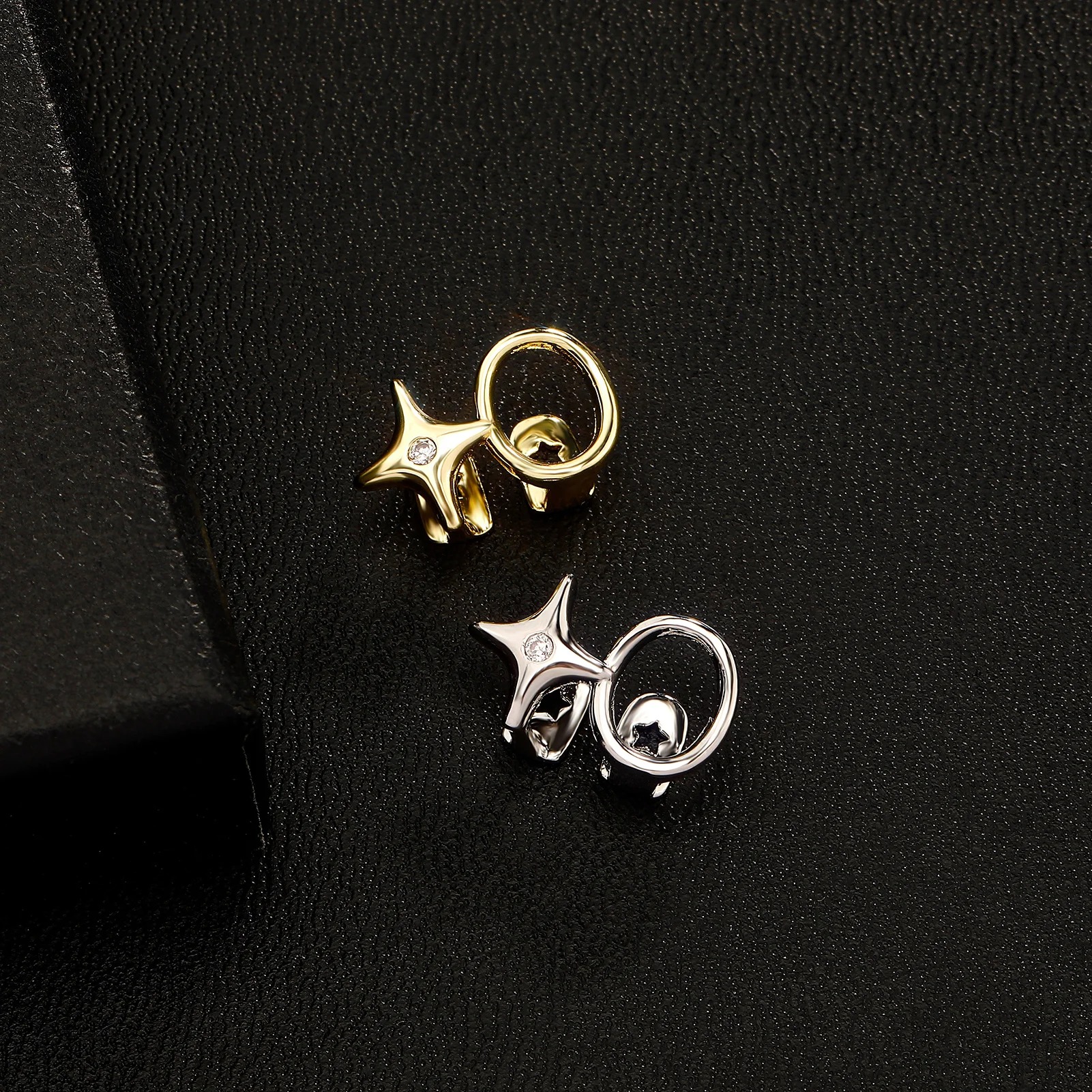 Y2K Glossy Double Hollow Circl - Women'S Y2K Accessories ulasan dan harga