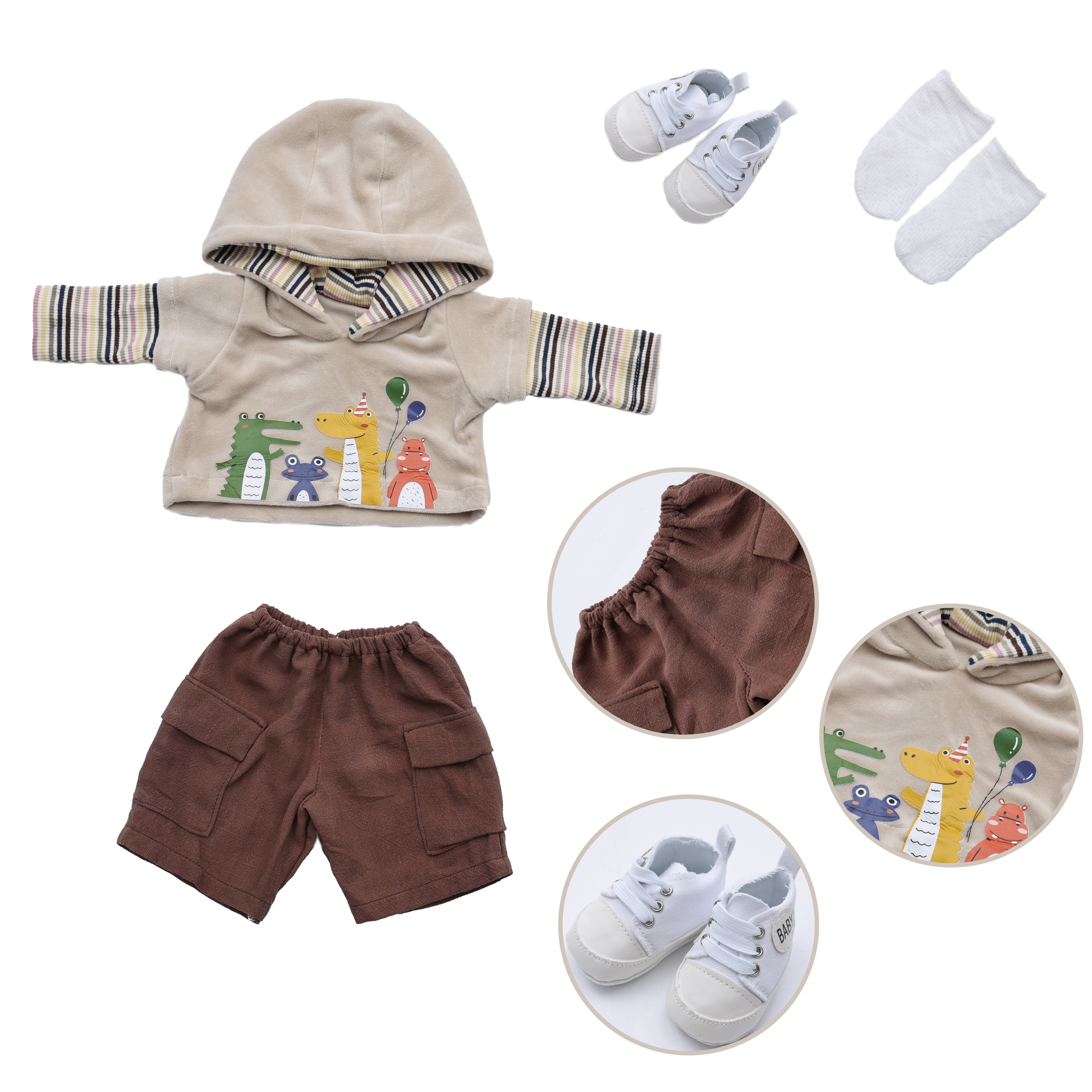 35pcs Cloveray Reborn Baby Dol - Women'S Accessories Louis Vuitton ulasan dan harga