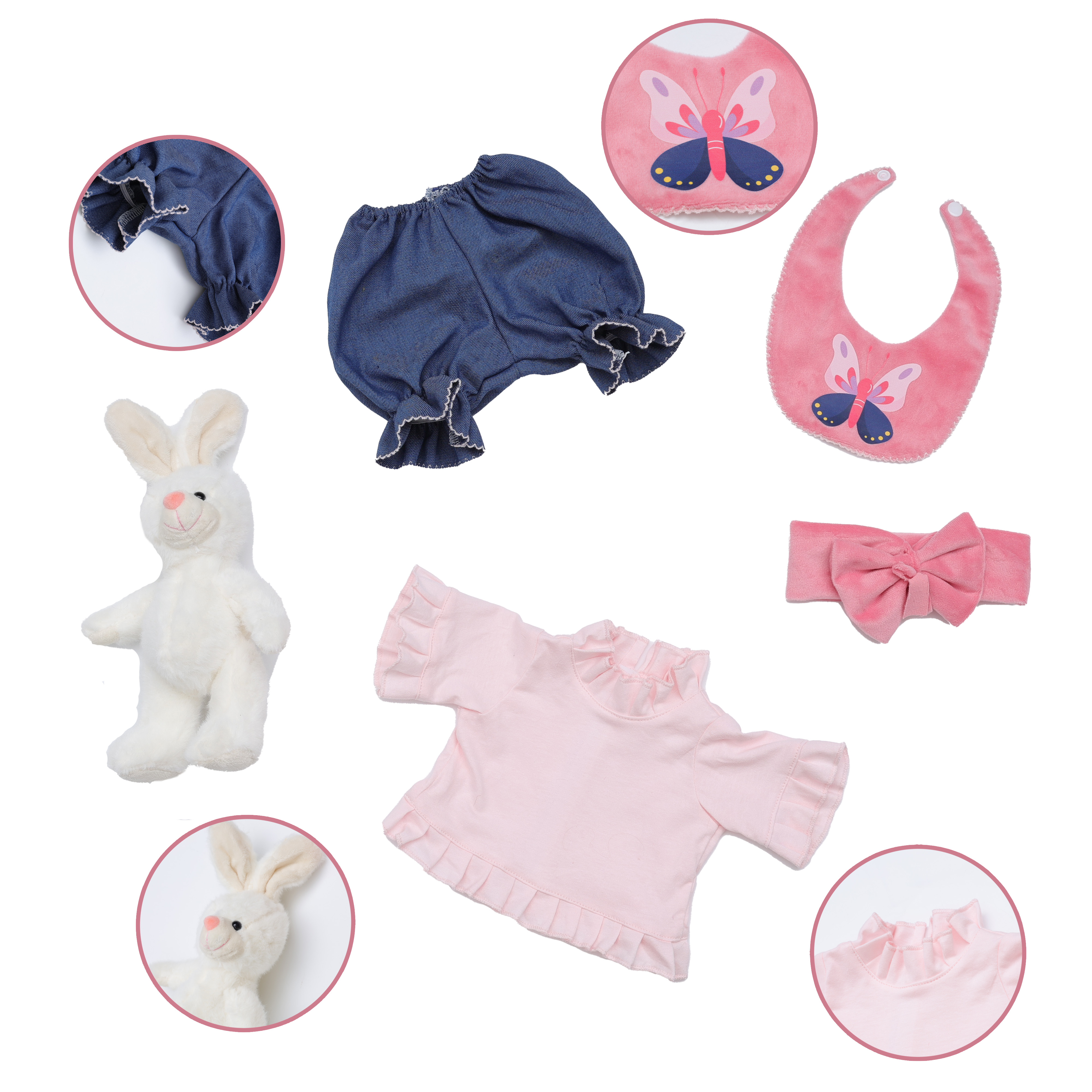 35pcs Cloveray Reborn Baby Dol - Women'S Accessories Louis Vuitton ulasan dan harga